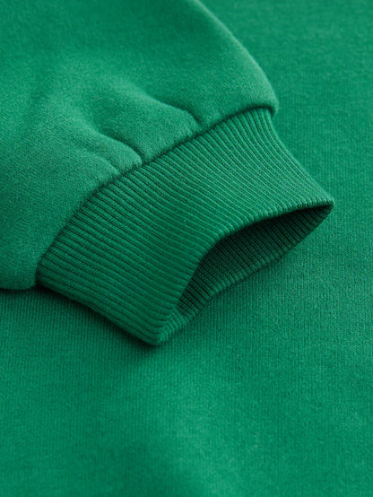 |Boy| Moletom De Malha Com Gola Redonda Estampado Verde/Laranja (3 meses a 7 anos)