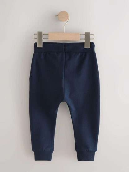 |Boy| Calça De Moletom azul marinho (3 meses a 7 anos)