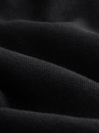 |Boy| Calça De Moletom Preta Com Toque Macio e Utilitária (3 meses a 7 anos)