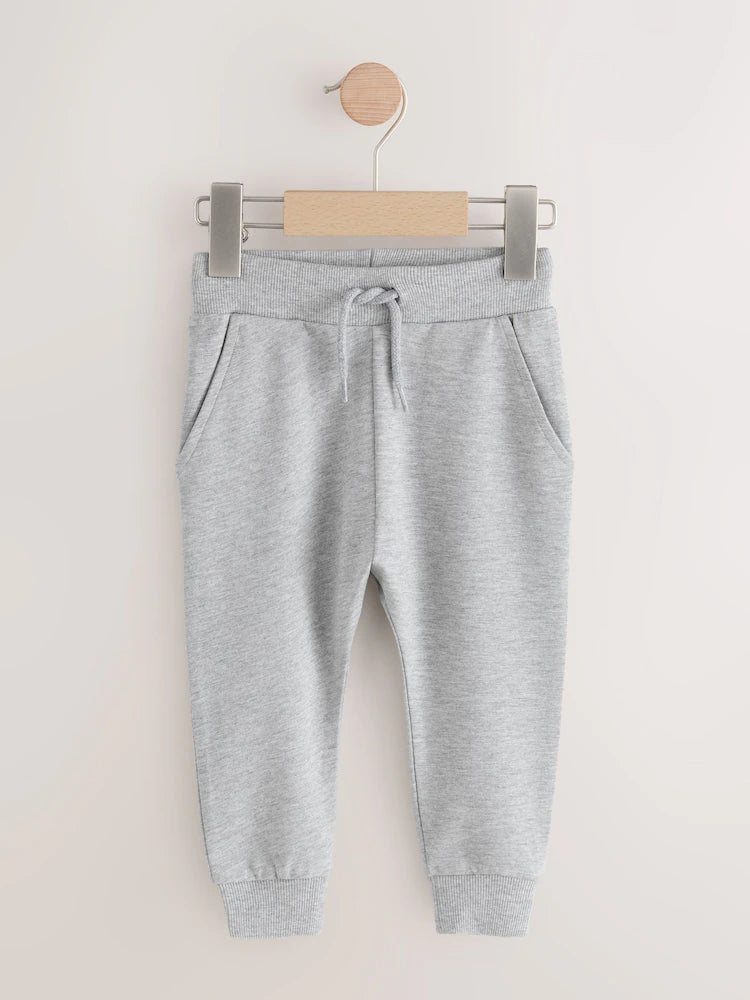 |Boy| Calça De Moletom Clássica Cinza Mesclada (3 meses a 7 anos)