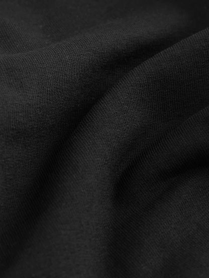 |Boy| Calça De Moletom Skinny Fit Skinny Utility Preta (3 meses a 7 anos)