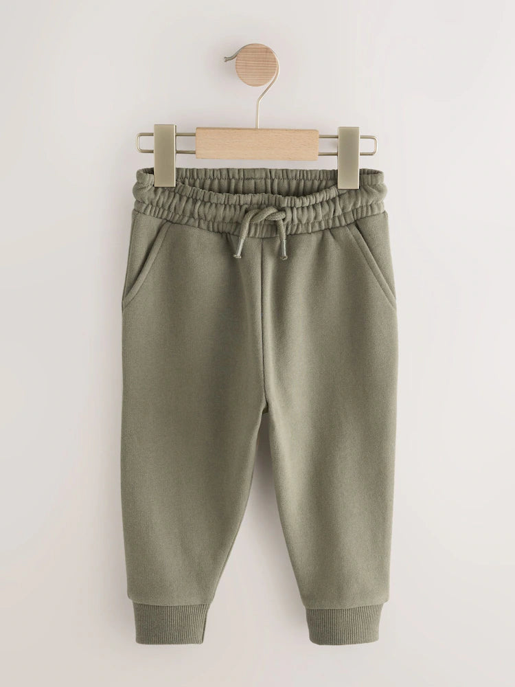 |Boy| Calça De Moletom Slim Fit Soft Touch Verde Cáqui (3 meses a 7 anos)