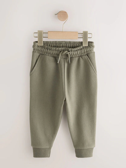 |Boy| Calça De Moletom Slim Fit Soft Touch Verde Cáqui (3 meses a 7 anos)