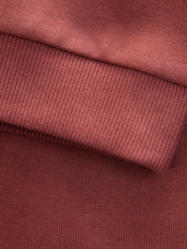 |Girl| Conjunto De Moletom e Calça De Moletom Vermelho Bordô (3 meses a 7 anos)