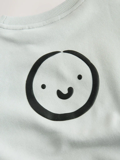 |Girl| Conjunto De Moletom Preto/Cinza e Calça Jogger Estampada (3 meses a 7 anos)