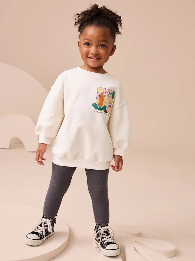 |Girl| Conjunto de blusa e calça flare com estampa de urso vermelho Berry (3 meses a 7 anos)