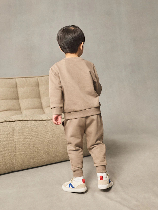 |Boy| Conjunto De Moletom e Calça De Moletom Stone (3 meses a 7 anos)