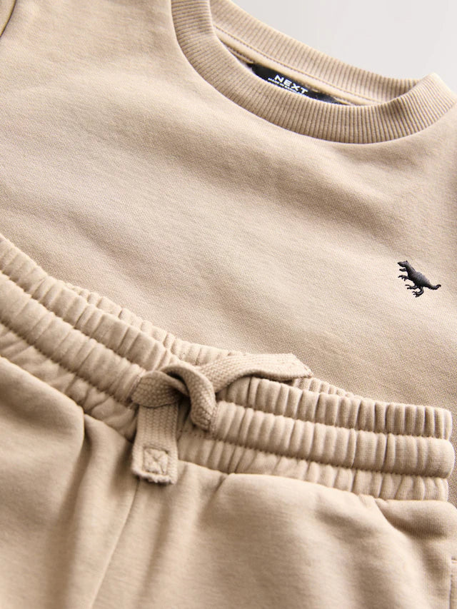 |Boy| Conjunto De Moletom e Calça De Moletom Stone (3 meses a 7 anos)