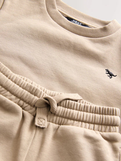 |Boy| Conjunto De Moletom e Calça De Moletom Stone (3 meses a 7 anos)