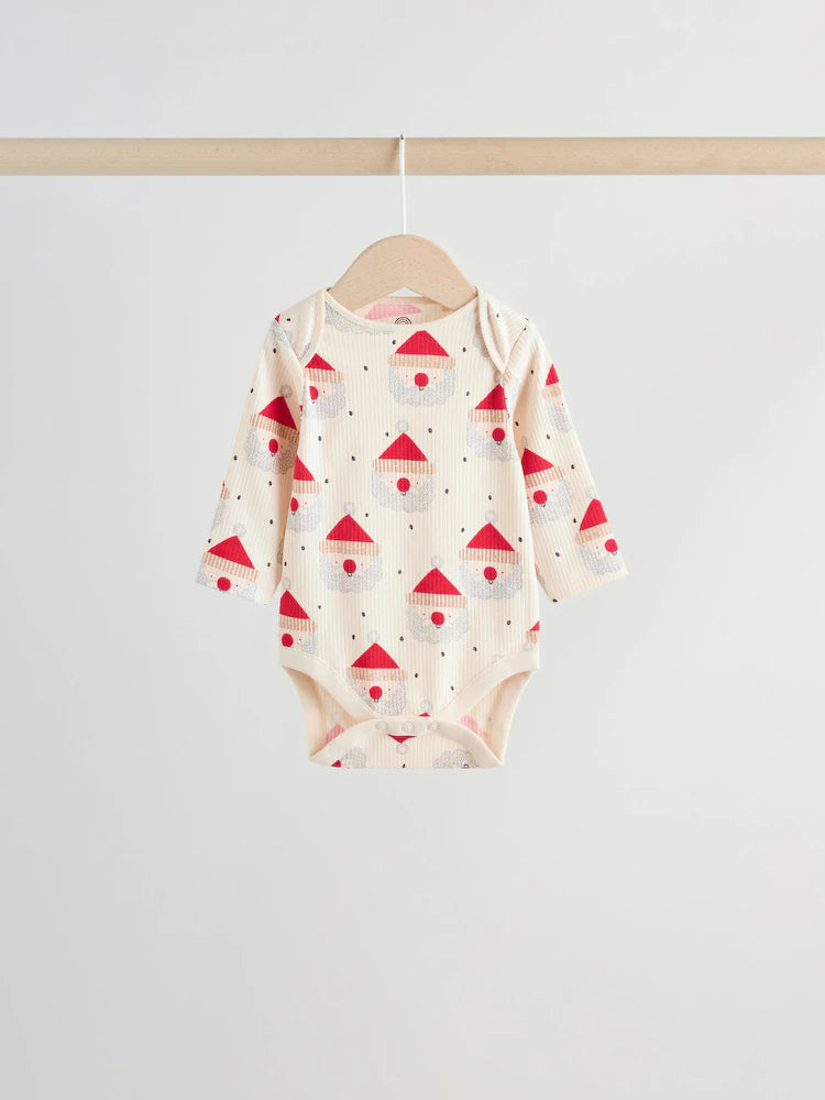 |BabyBoy| Pacote Com 3 Macacões De Natal Para Bebês