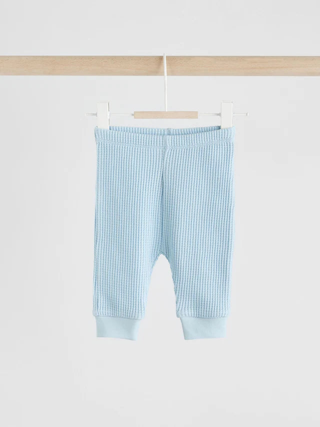 |BabyBoy| Conjunto De 2 Peças De Blusa e Calça Jogger 100% Algodão Blue Baby (0 meses a 2 anos)