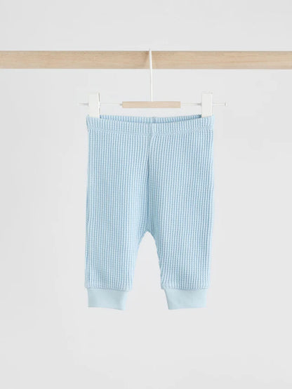 |BabyBoy| Conjunto De 2 Peças De Blusa e Calça Jogger 100% Algodão Blue Baby (0 meses a 2 anos)