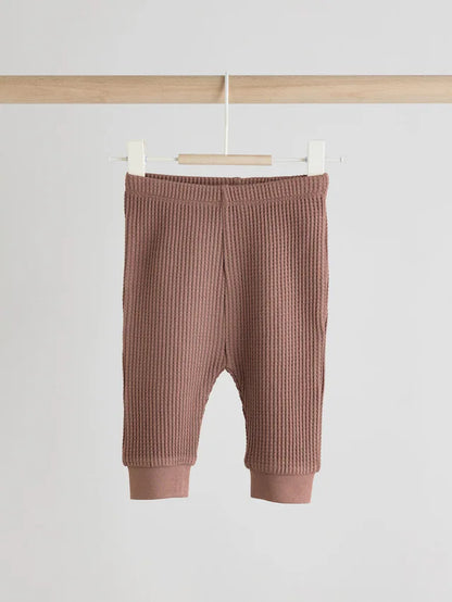 |BabyBoy| Blusa e Calça Jogger 100% Algodão Marrom Chocolate Para Bebê, 2 Peças (0 meses a 2 anos)