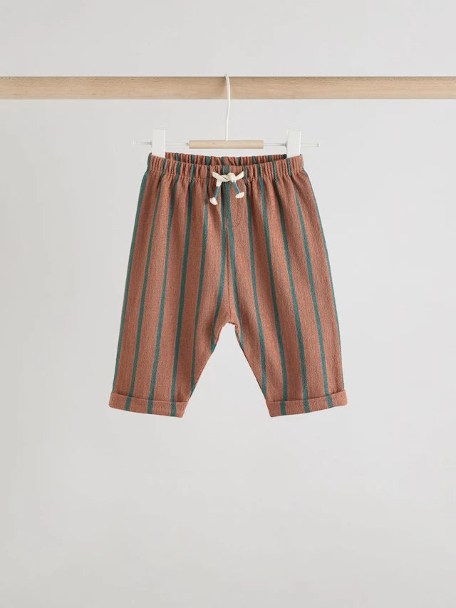 |BabyBoy| Calças De Moletom Retas Minerals Baby, Pacote Com 3 (0 meses a 2 anos)