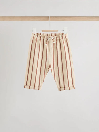 |BabyBoy| Calças De Moletom Retas Minerals Baby, Pacote Com 3 (0 meses a 2 anos)