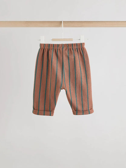 |BabyBoy| Calças De Moletom Retas Minerals Baby, Pacote Com 3 (0 meses a 2 anos)