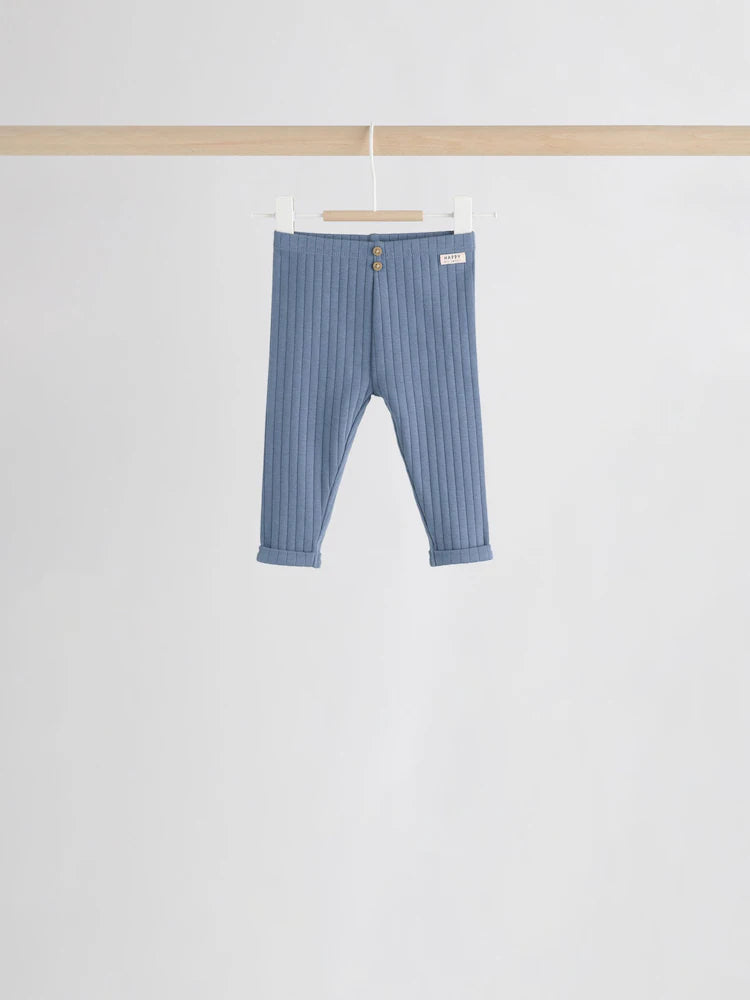 |BabyBoy| Conjunto De 6 Peças Para Bebês Com Blusa e Legging Verde/Marrom (0 meses a 3 anos)