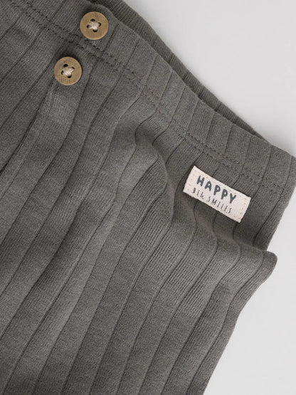 |BabyBoy| Conjunto De 6 Peças Para Bebês Com Blusa e Legging Verde/Marrom (0 meses a 3 anos)