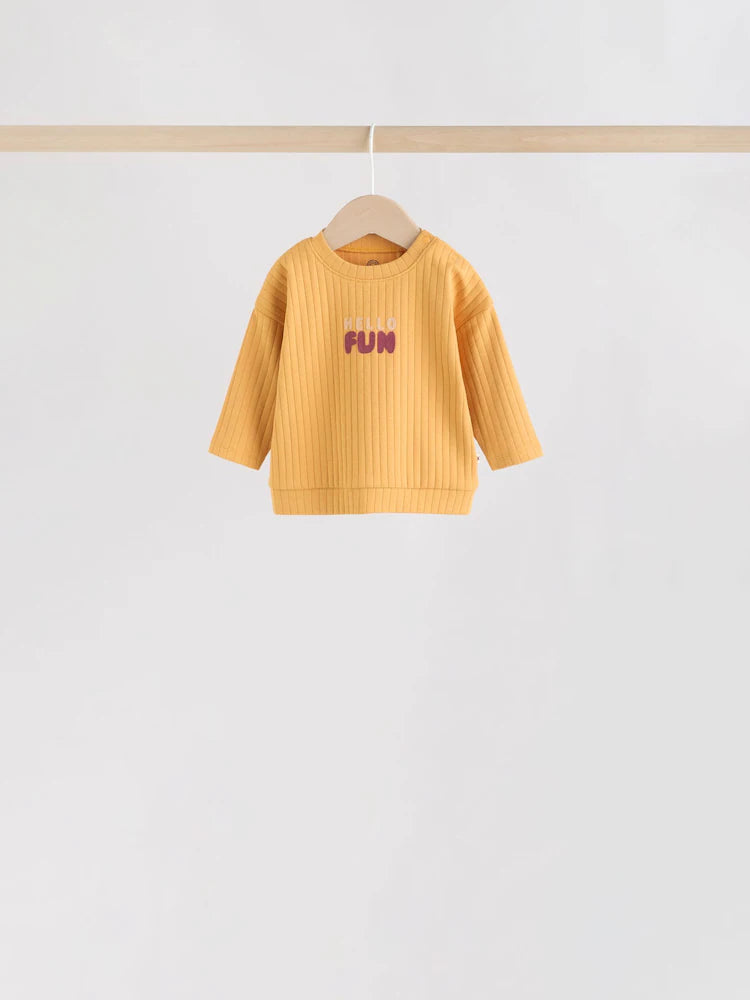 |BabyBoy| Conjunto De 6 Peças Para Bebês Com Blusa e Legging Verde/Marrom (0 meses a 3 anos)