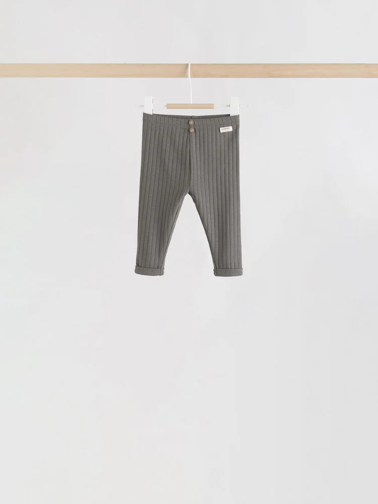 |BabyBoy| Conjunto De 6 Peças Para Bebês Com Blusa e Legging Verde/Marrom (0 meses a 3 anos)