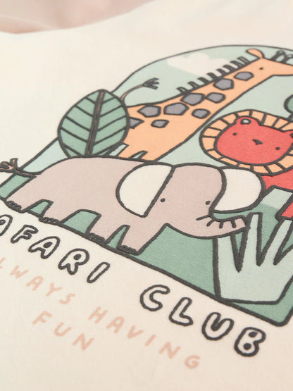 |BabyBoy| Conjunto De 8 Peças De Blusas e Leggings Mineral Little Cub Baby (0 meses a 2 anos)