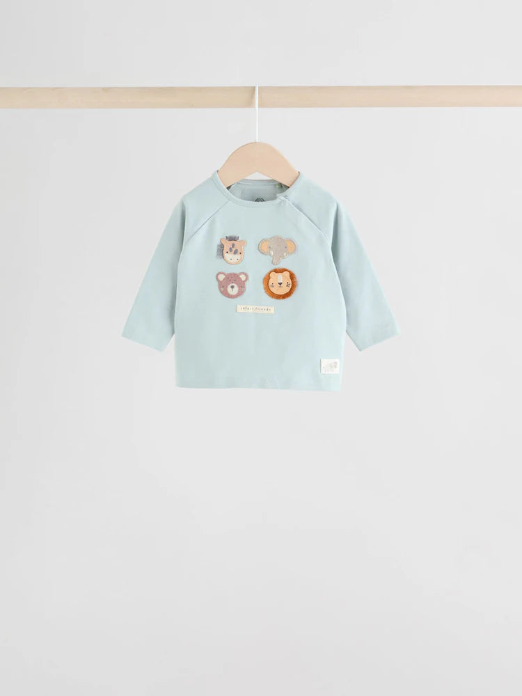 |BabyBoy| Conjunto De 8 Peças De Blusas e Leggings Mineral Little Cub Baby (0 meses a 2 anos)