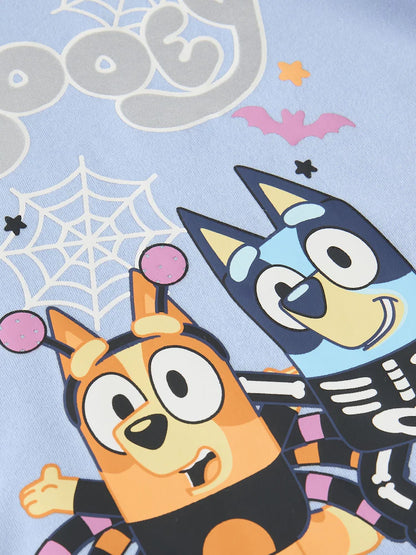 |Girl| Pijama Azul Snuggle (12 meses a 8 anos)