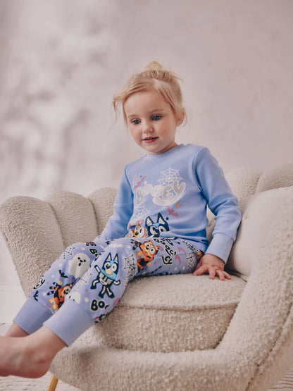 |Girl| Pijama Azul Snuggle (12 meses a 8 anos)