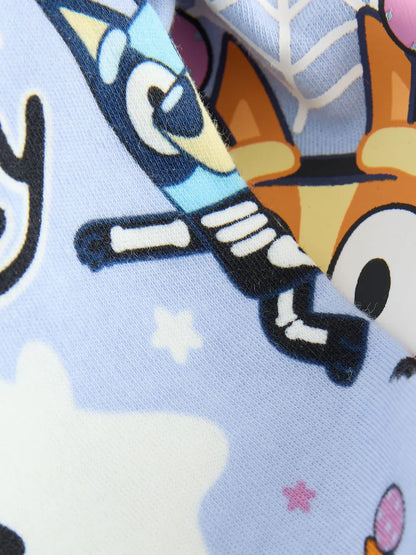 |Girl| Pijama Azul Snuggle (12 meses a 8 anos)