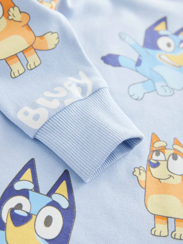 |Girl| Pijama Blue Snuggle - Pacote com (12 meses a 8 anos)