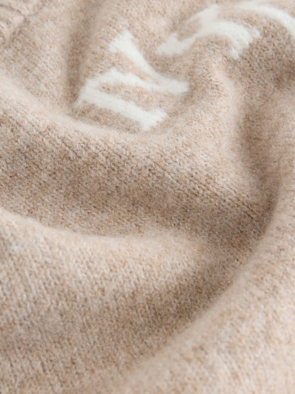 |Boy| Conjunto De Suéter e Calça De Moletom NYC Varsity Em Tricô Neutro (3 meses a 7 anos)