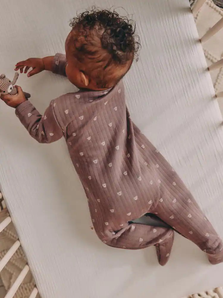 |BabyGirl| Kit com 2 Macacões Acolchoados Marrons