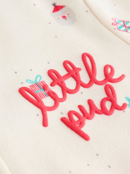 |BabyGirl| Pacote Com 3 Macacões De Natal Para Bebês Vermelhos (0 meses a 3 anos)