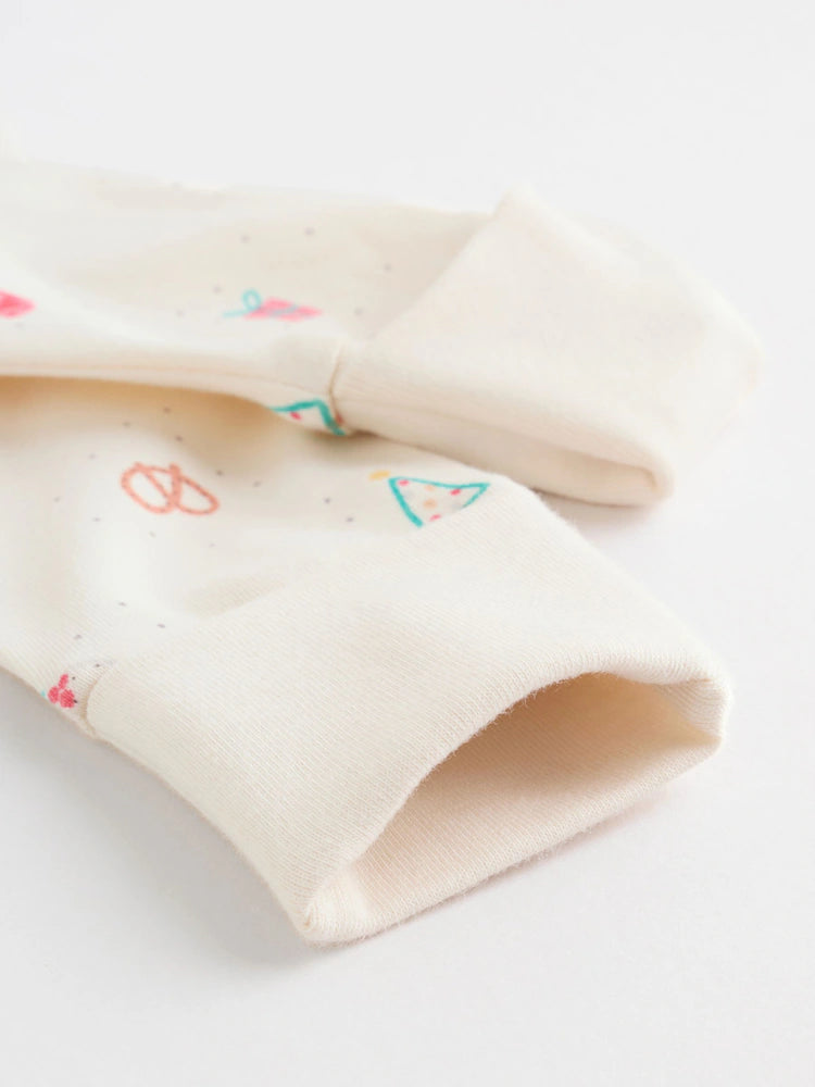 |BabyGirl| Pacote Com 3 Macacões De Natal Para Bebês Vermelhos (0 meses a 3 anos)