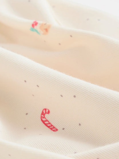 |BabyGirl| Pacote Com 3 Macacões De Natal Para Bebês Vermelhos (0 meses a 3 anos)