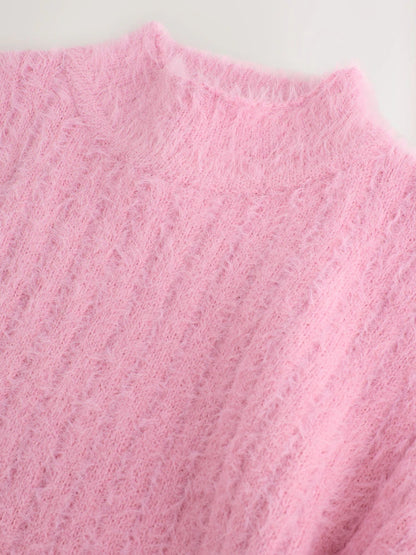 |BigGirl| Blusa Rosa Fofa (3-16 anos)