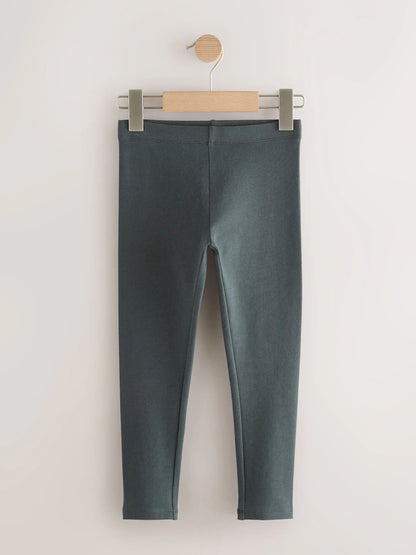 |BigGirl| Pacote Com 5 Leggings Xadrez Vermelho/azul (3-16 anos)