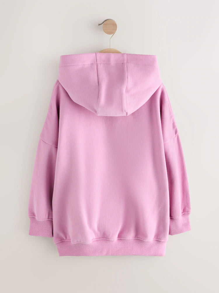 |BigGirl| Moletom Rosa (3-16 anos)