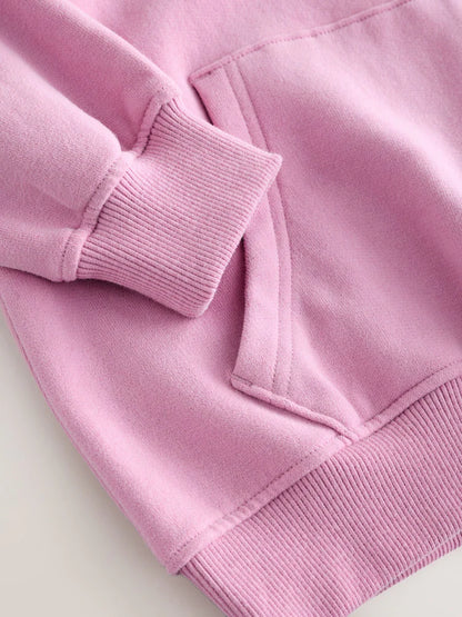 |BigGirl| Moletom Rosa (3-16 anos)