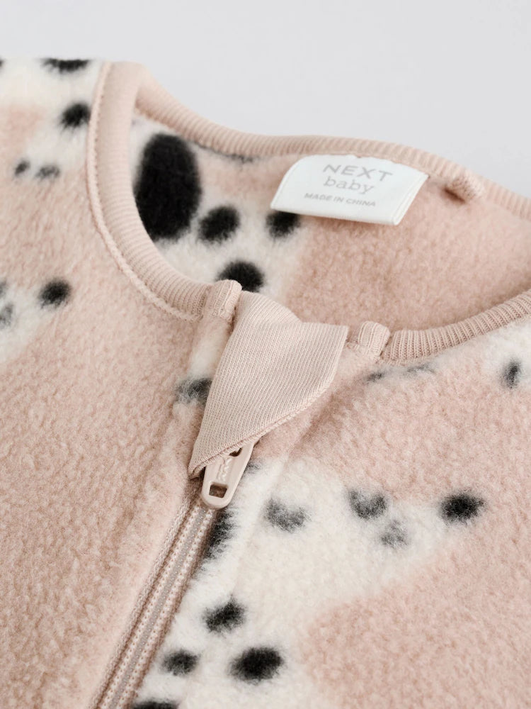 |BabyBoy| Macacão De Dormir Neutro Com Zíper Bidirecional Em Microfibra Para Bebês, Pacote com 2