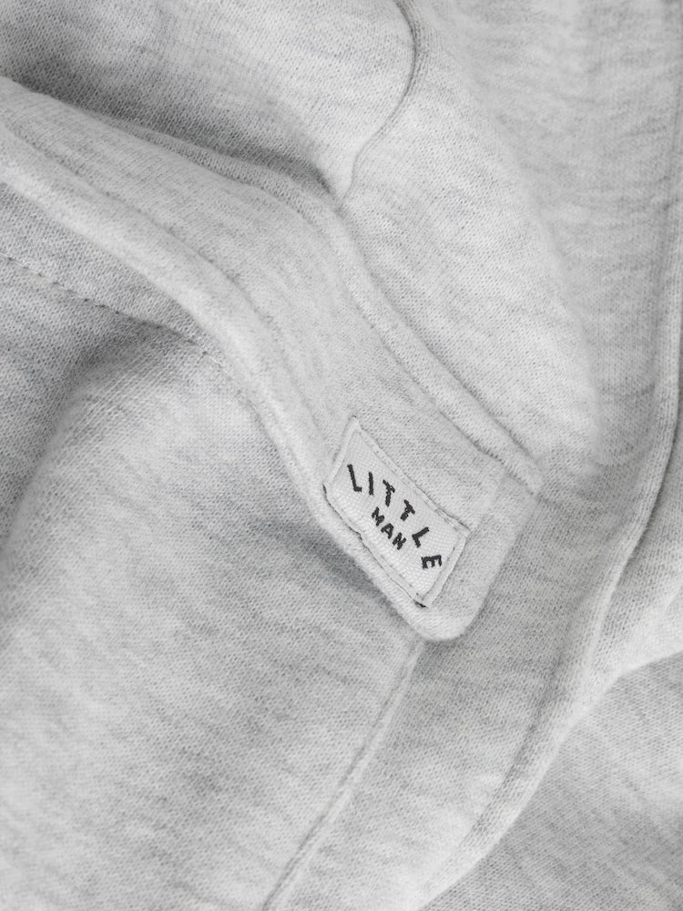 |BabyBoy| Conjunto De Colete e Leggings Cinza Little Man Baby (0 meses a 2 anos)