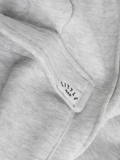 |BabyBoy| Conjunto De Colete e Leggings Cinza Little Man Baby (0 meses a 2 anos)