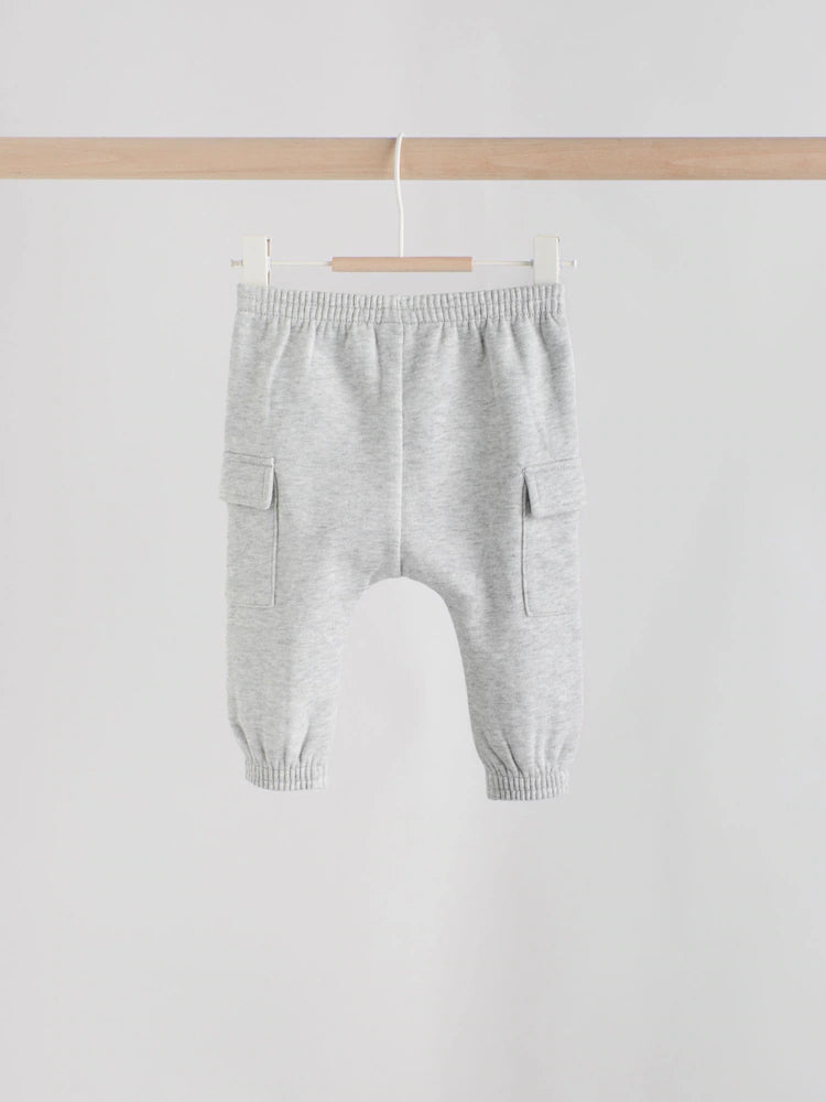 |BabyBoy| Conjunto De Colete e Leggings Cinza Little Man Baby (0 meses a 2 anos)