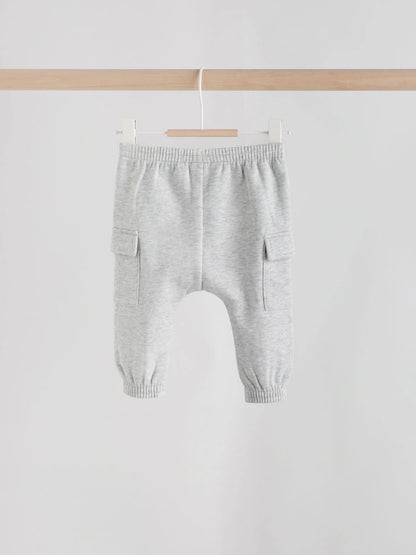 |BabyBoy| Conjunto De Colete e Leggings Cinza Little Man Baby (0 meses a 2 anos)