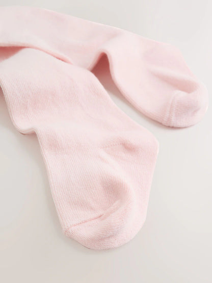 |BabyGirl| Conjunto De Vestido De Veludo Creme Com Estampa Floral Miúda Para Bebê, Manga comprida e meia-calça (2 peças, 0 meses a 2 anos)