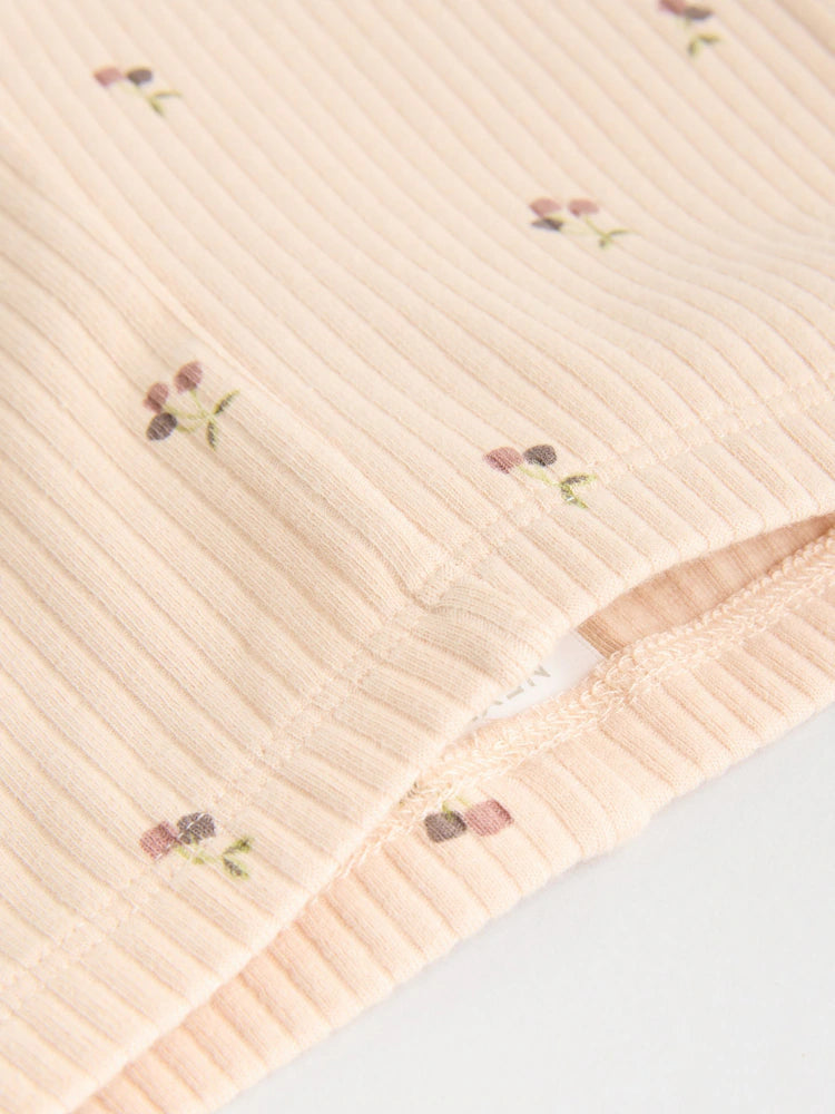 |BabyGirl| Conjunto De 3 Peças De Colete, Blusa De Manga Comprida e Leggings De Malha Neutro cereja para bebê