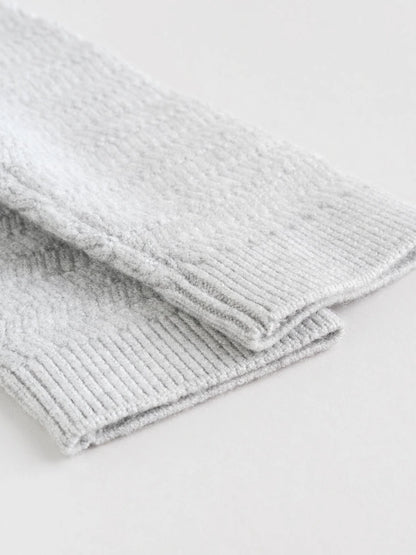 |BabyBoy| Conjunto De Suéter e Leggings De Tricô Cinza Para Bebê (0 meses a 2 anos)