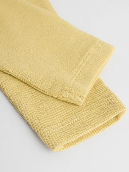 |BabyGirl| Conjunto De Blusa e Leggings De Manga Comprida Cru, 6 Peças (0 meses a 3 anos)