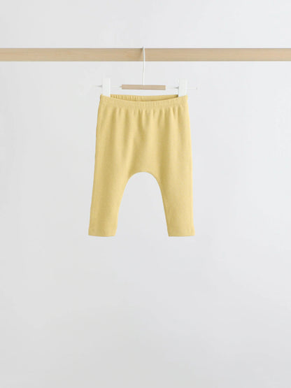 |BabyGirl| Conjunto De Blusa e Leggings De Manga Comprida Cru, 6 Peças (0 meses a 3 anos)