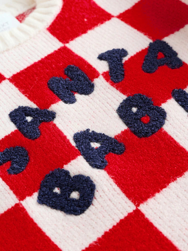 |BabyBoy| Conjunto De Macacão e Legging Xadrez Vermelho Para Bebê (0 meses a 2 anos)